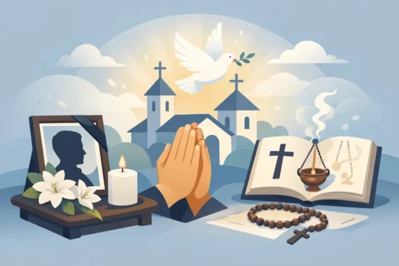 Cómo tramitar sufragio religioso por un difunto