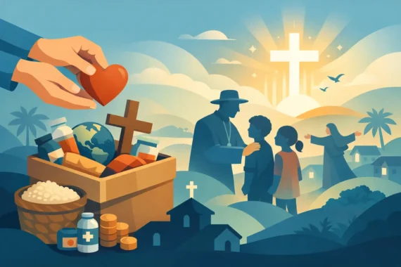 Donaciones misioneras católicas que dan esperanza