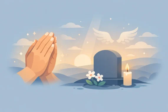 Oración para aniversario de muerte y consuelo