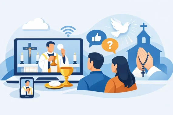 Opiniones sobre misas digitales y la fe católica